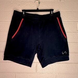 TLF Men's black and Red Athletic Shorts